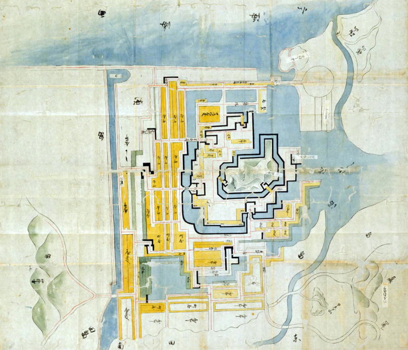 日本古城絵図（東山道１）
