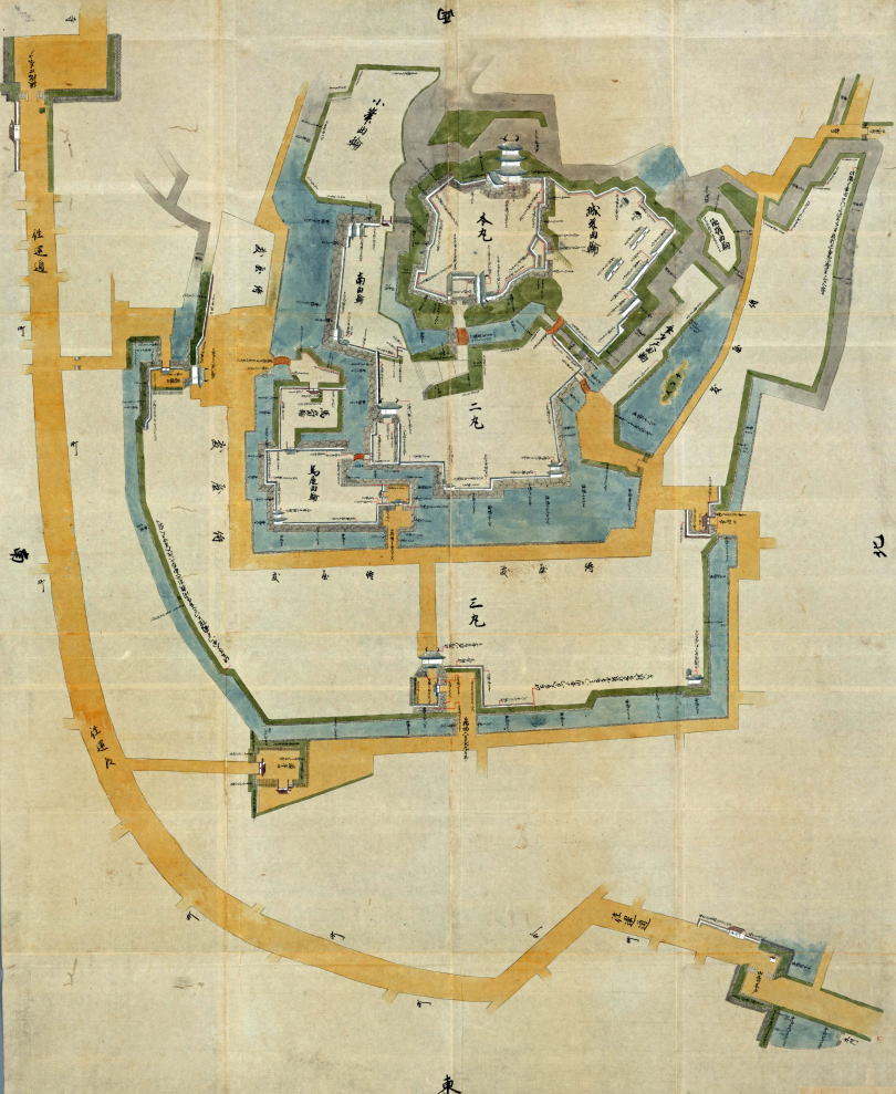 日本古城絵図（東海道４）