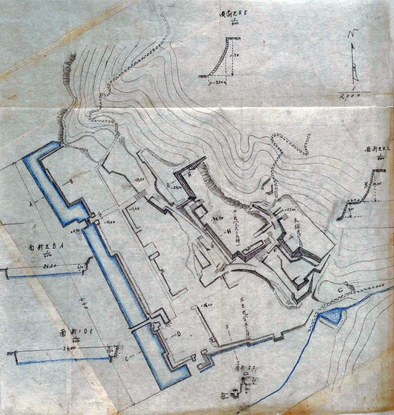 絵図 （城郭図） 島根県 伯耆國 米子城 - 本、雑誌